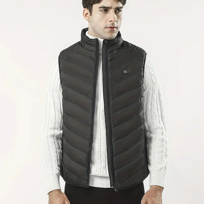 Heated Vest Electric Body Warmer 11 Zone