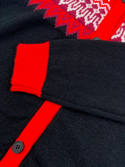 Women's Hooded Cardigan Button Front Knit
