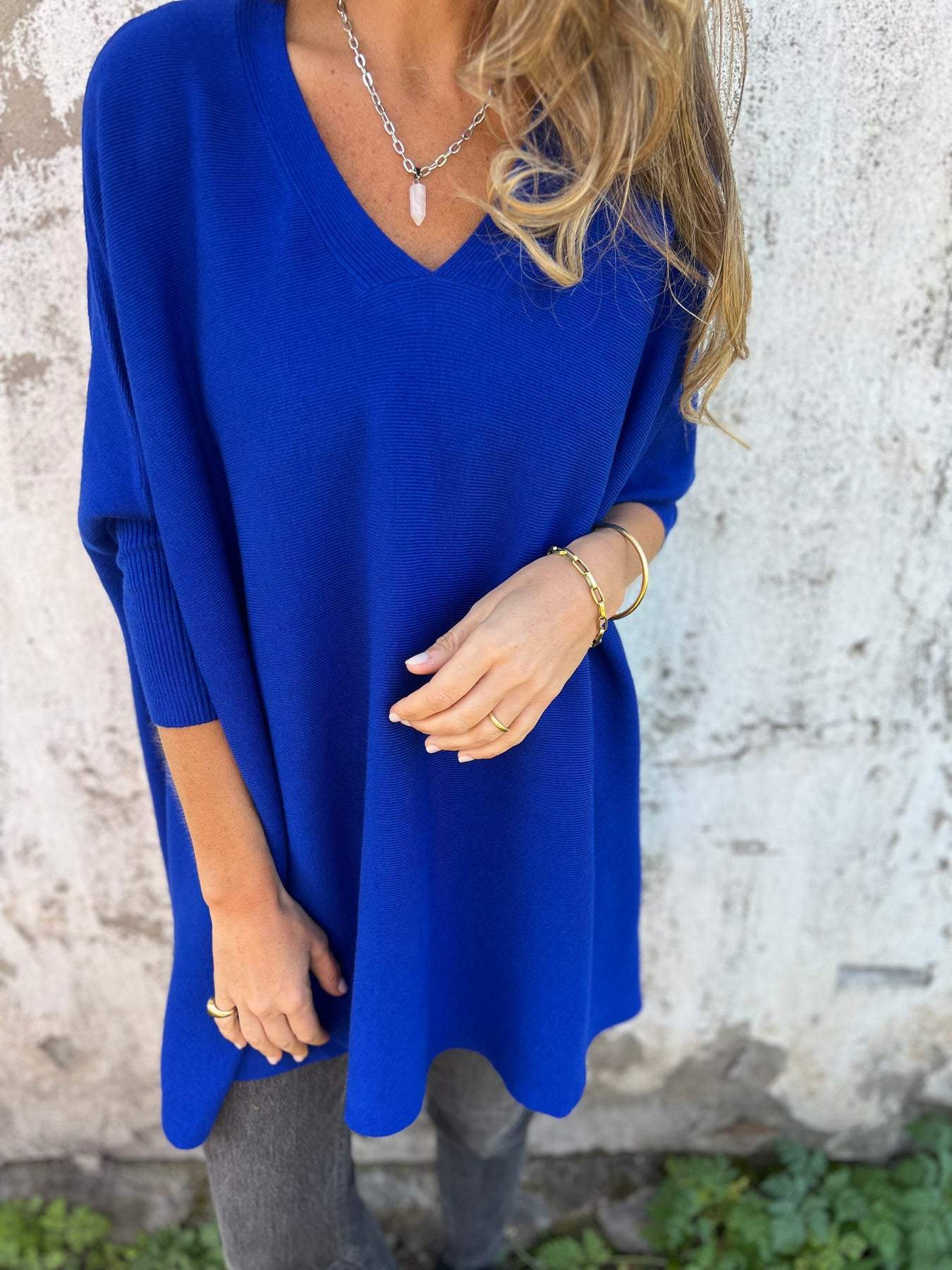 Charlotte | Women’s Summer V Neck Tunic Top
