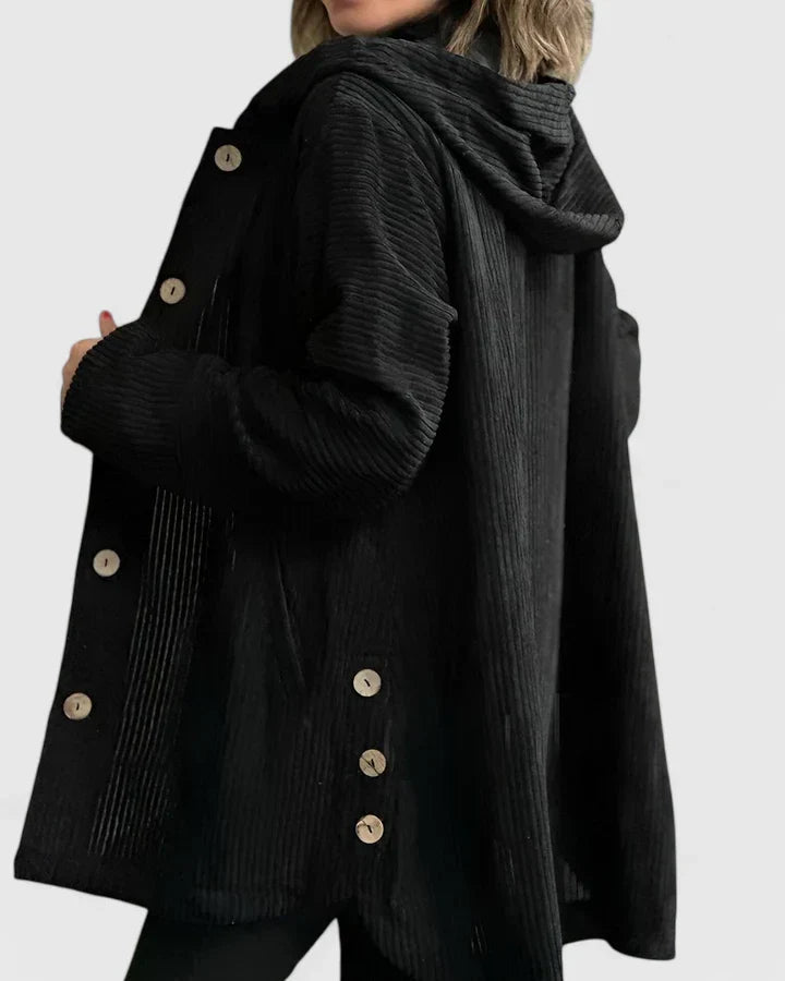 Lunavere | Cozy Textured Women’s Button Jacket