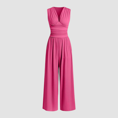 Women's Stretch Jumpsuit Wide Leg Comfortable