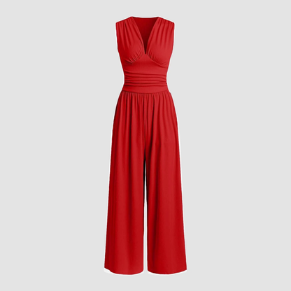Women's Stretch Jumpsuit Wide Leg Comfortable - Fashinoza