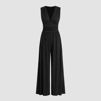 Women's Stretch Jumpsuit Wide Leg Comfortable
