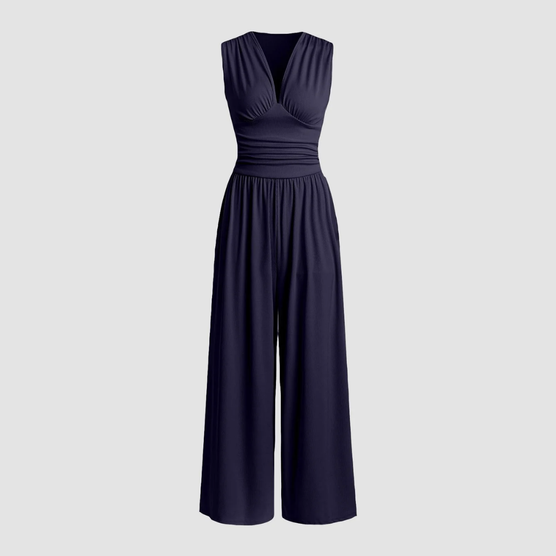 Women's Stretch Jumpsuit Wide Leg Comfortable