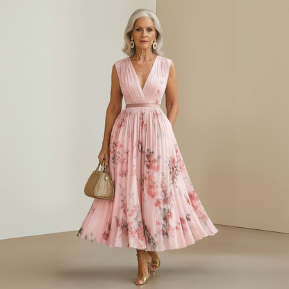 Women's Pleated Summer Dress