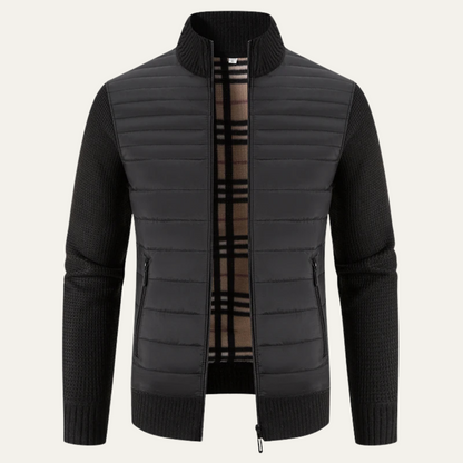 Men's Winter Fleece Knit Jacket