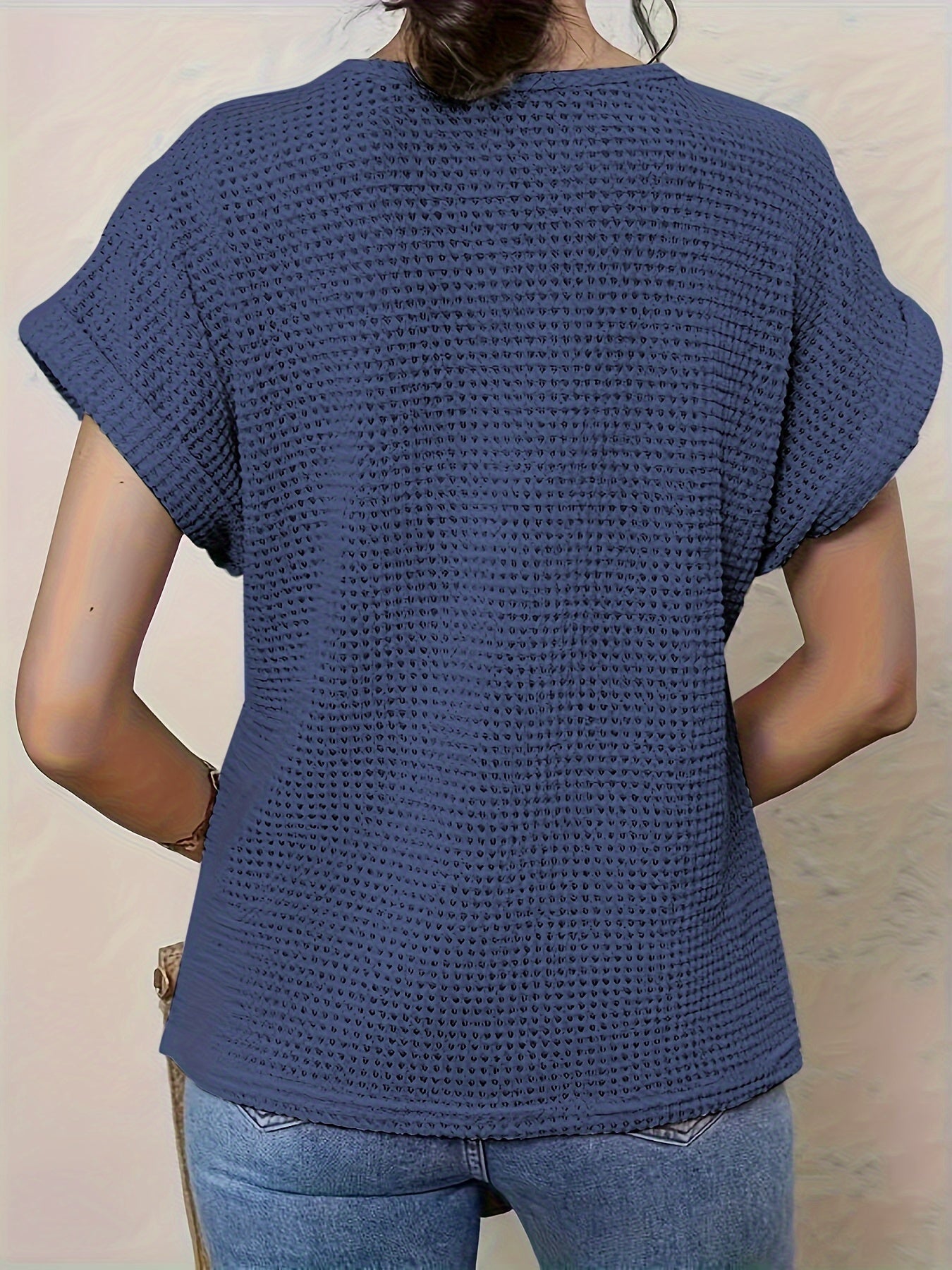 Women's Round Neck Lace Trim