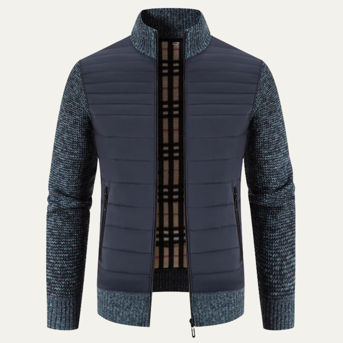 Men's Winter Fleece Knit Jacket