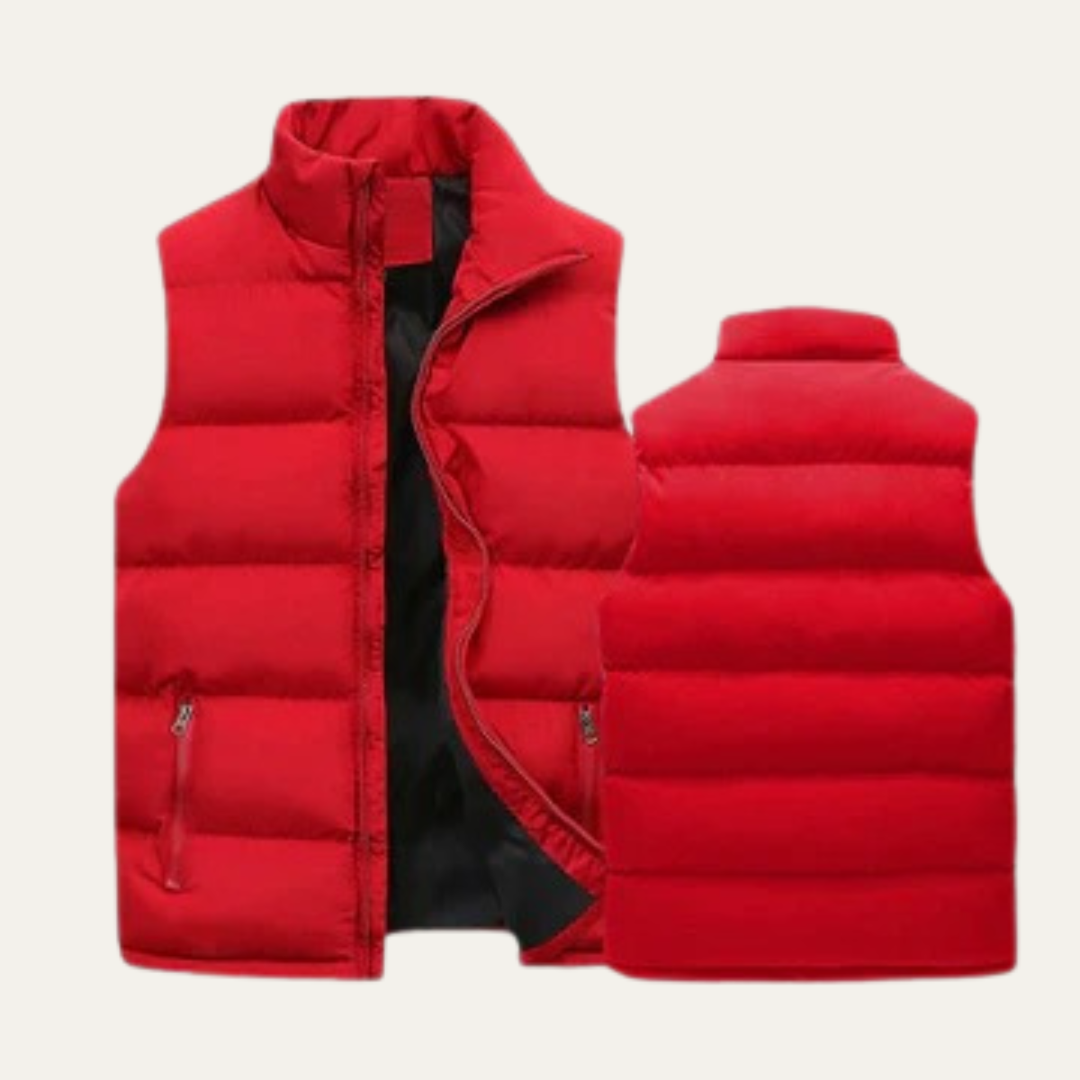 Men's Padded Winter Puffer Gilet