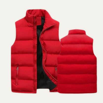 Men's Padded Winter Puffer Gilet