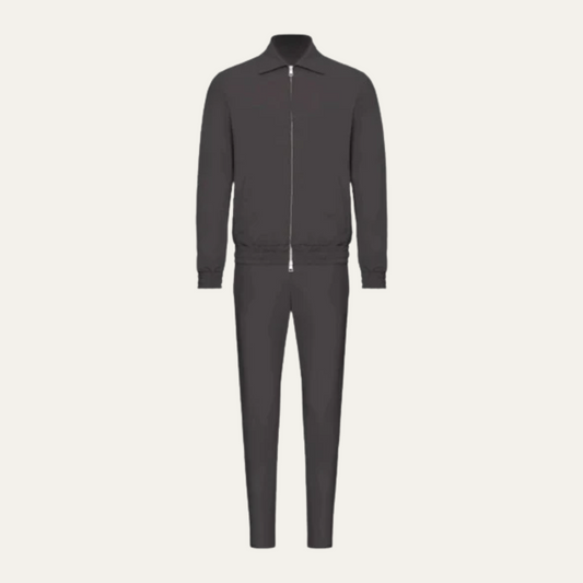 Men's Modern Lounge Wear Set Gray - Fashinoza
