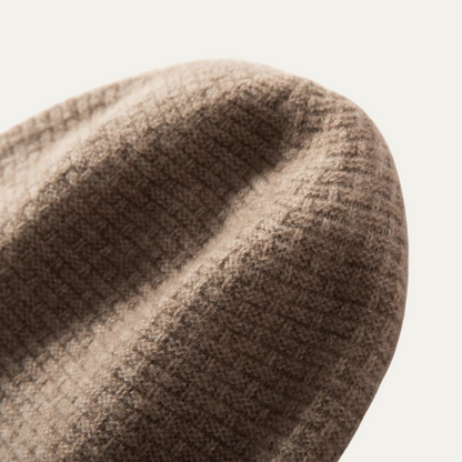 Westbury Women's Cashmere Knit Beanie Ribbed