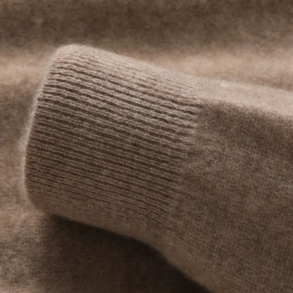 Men's Merino Wool O Neck Sweater