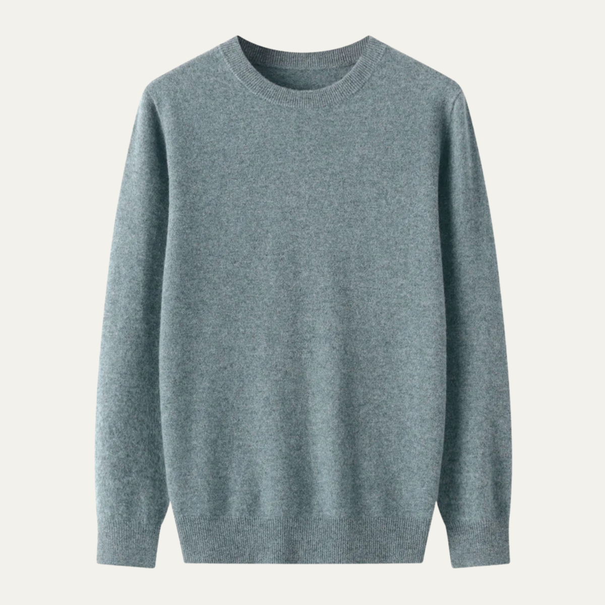 Men's Merino Wool O-Neck Winter Sweater