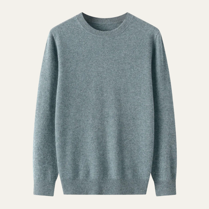 Men's Merino Wool O-Neck Winter Sweater