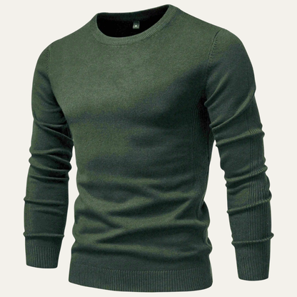 Men's Crewneck Sweater Knitted Winter