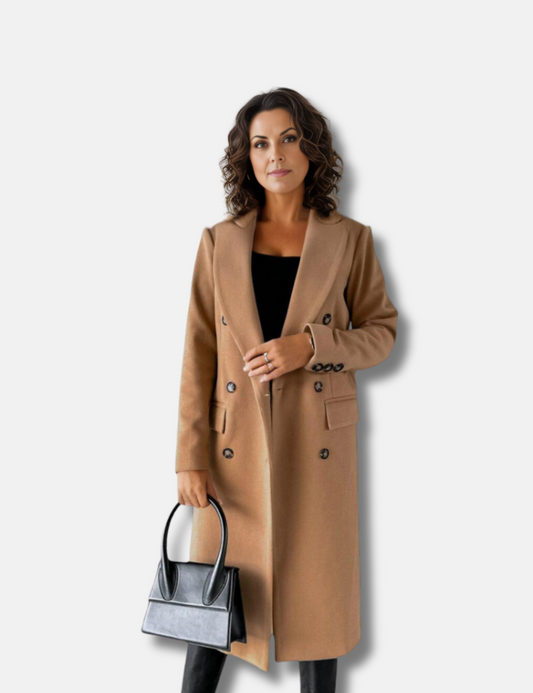 Women's Long Coat Warm Outerwear All Seasons - Fashinoza