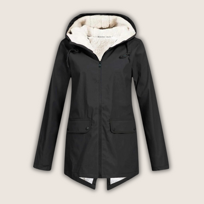 Women's Hooded Zip Winter Jacket