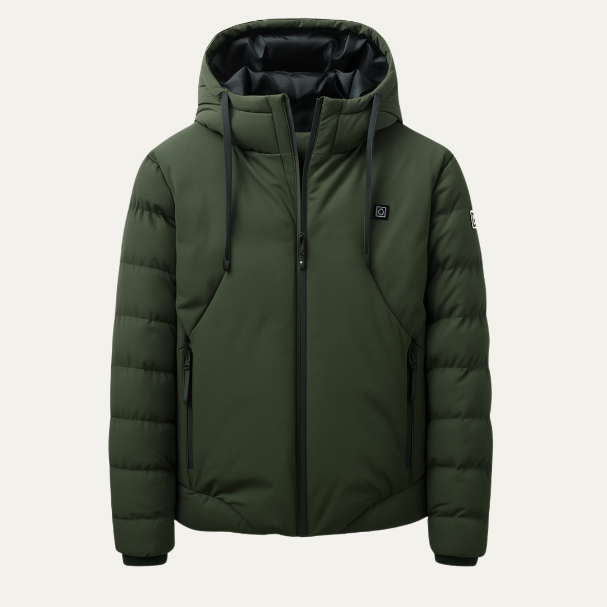 Torbole Men's Heated Down Puffer Jacket - Fashinoza