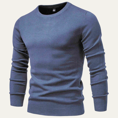 Men's Crewneck Sweater Knitted Winter