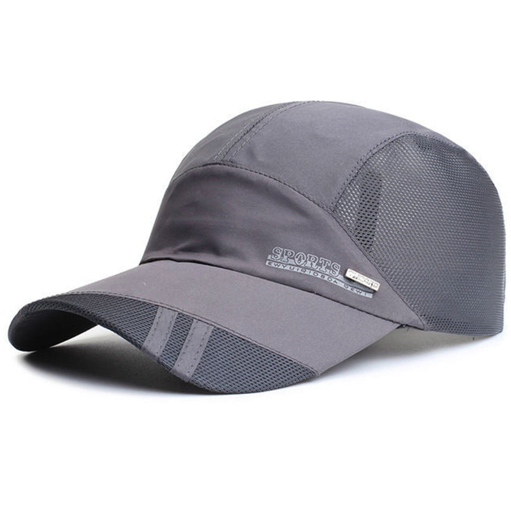 Men's Adjustable Sports Cap Breathable Durable - Fashinoza