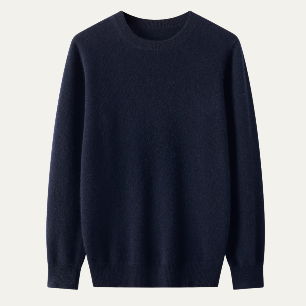 Men's Merino Wool O-Neck Winter Sweater