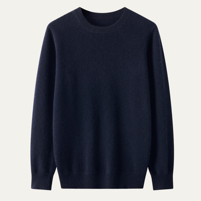Men's Merino Wool O-Neck Winter Sweater