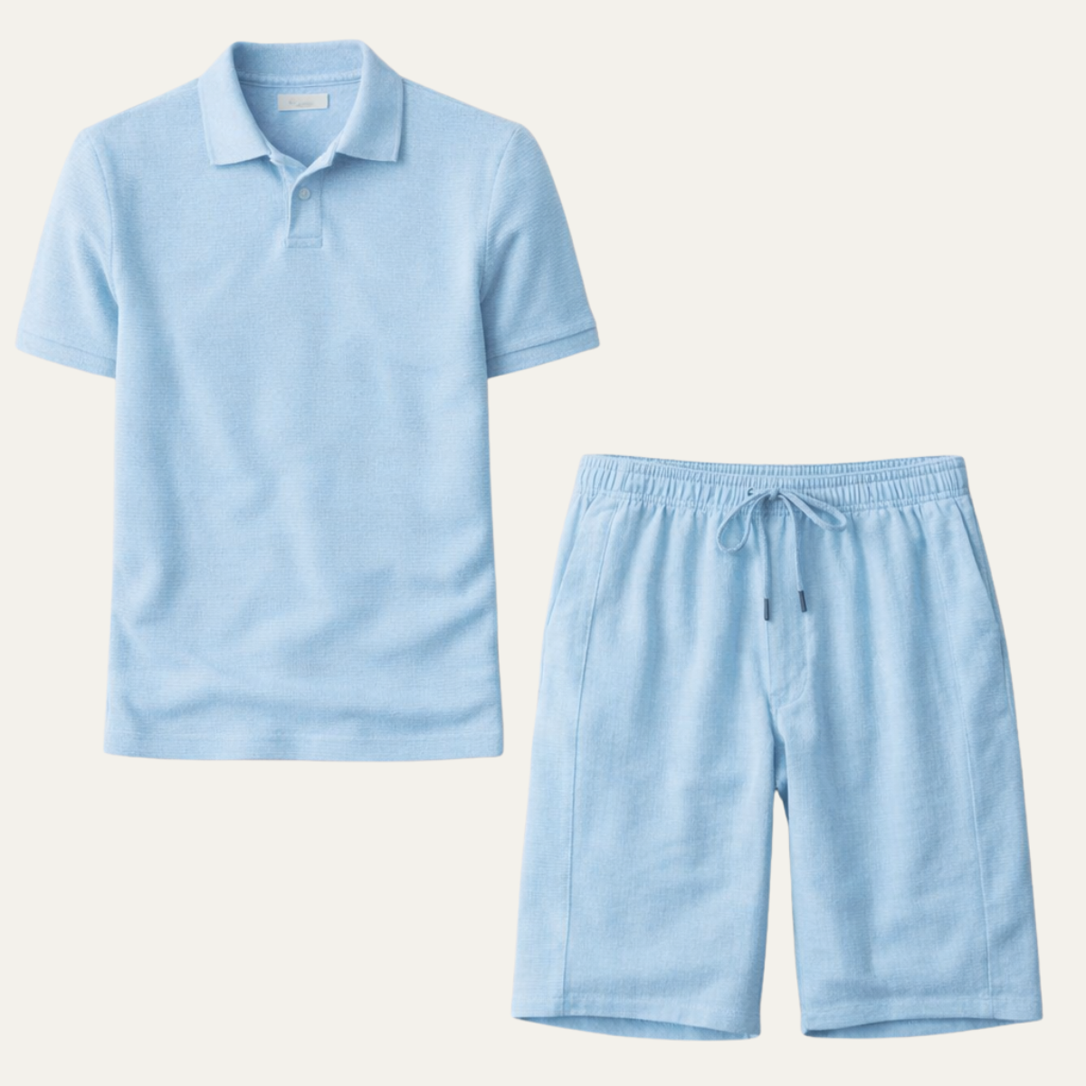 Men's Trendy Shirt And Shorts Set - Fashinoza