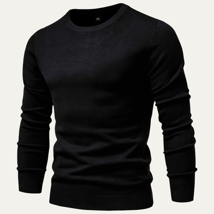Men's Crewneck Sweater Knitted Winter