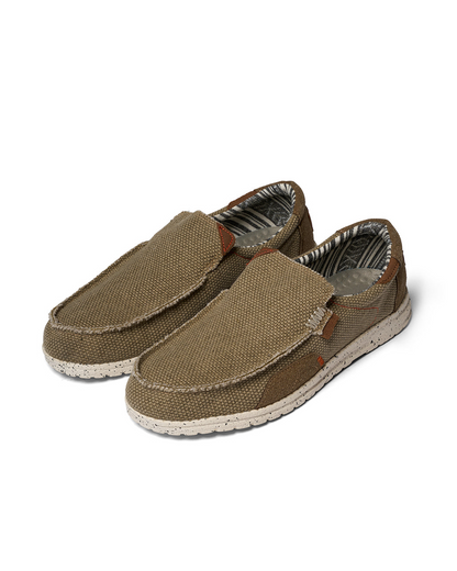 Men's Slip On Moc Toe Shoes - Fashinoza