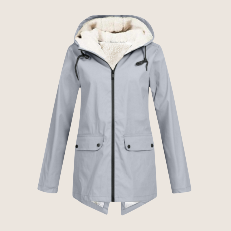 Women's Hooded Zip Winter Jacket