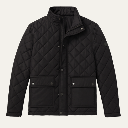 Lincoln Men's Insulated Quilted Winter Jacket - Fashinoza