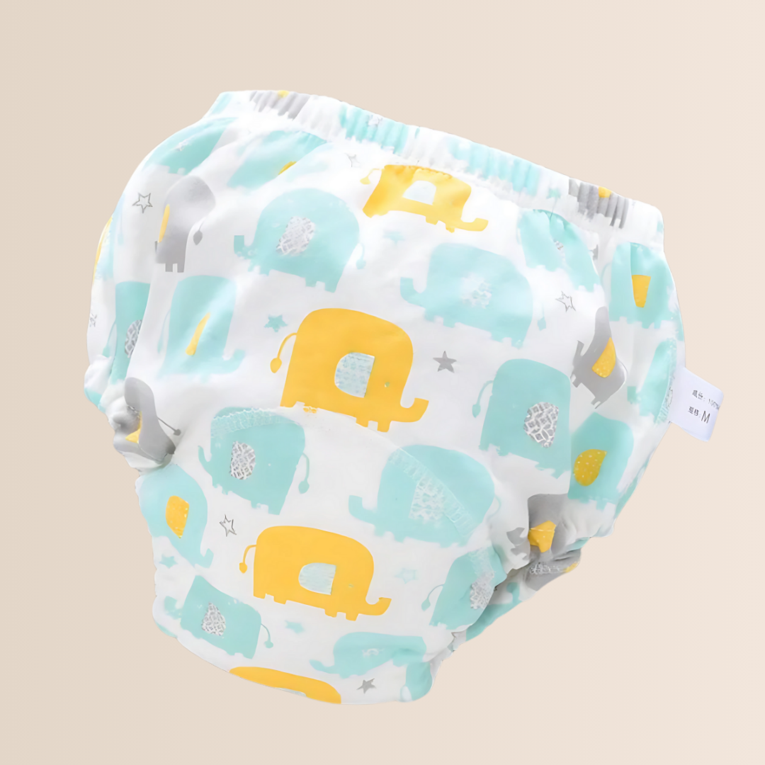 Cotton Baby Training Pants 6-Layer Reusable - Fashinoza