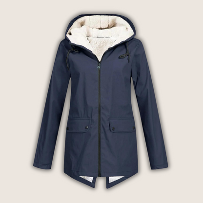Women's Hooded Zip Winter Jacket