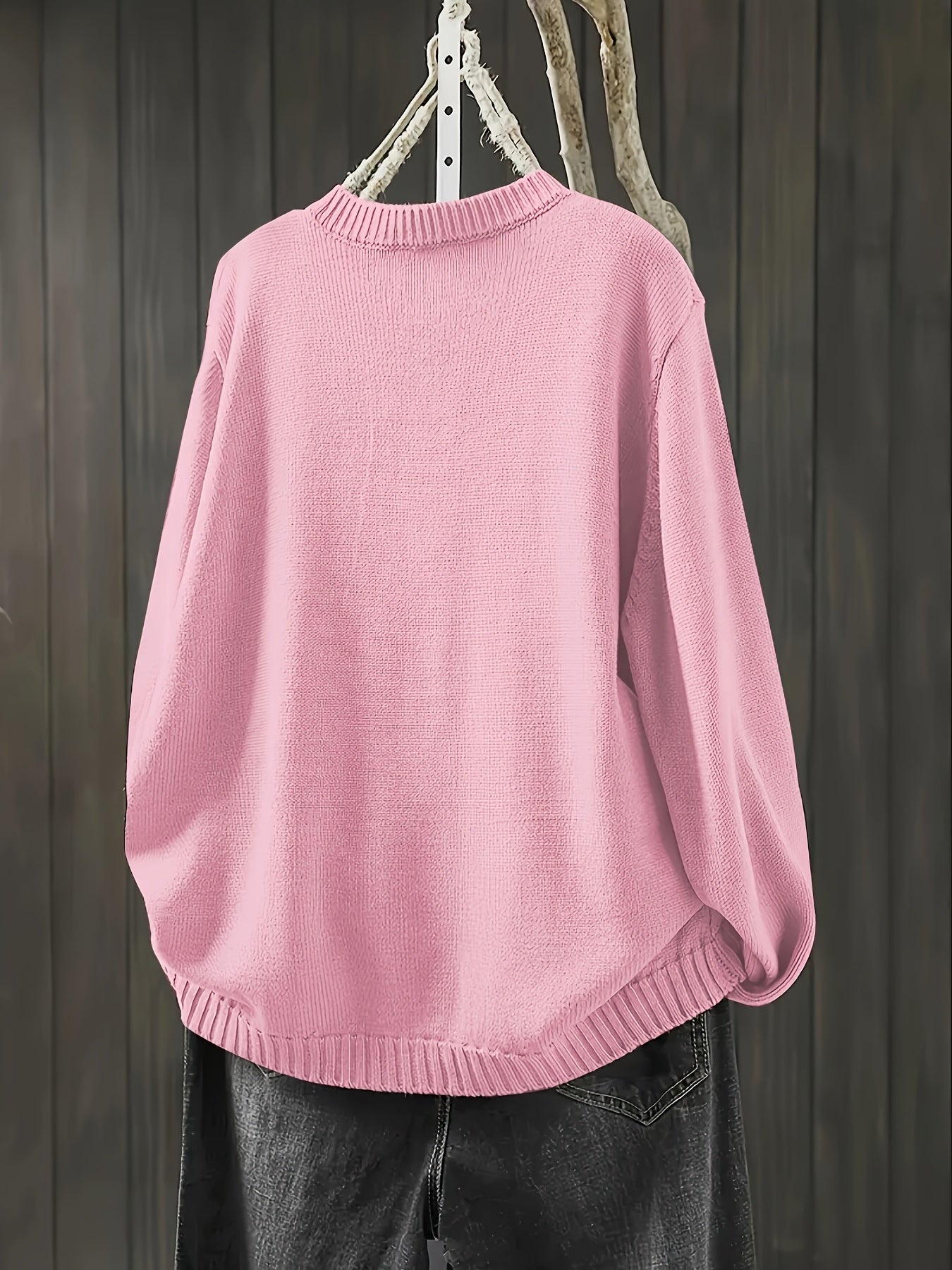 Women's Cardigan Multi-Color Buttons