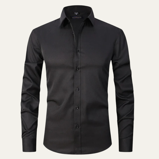 Men's Classic Formal Dress Shirt Button Up - Fashinoza