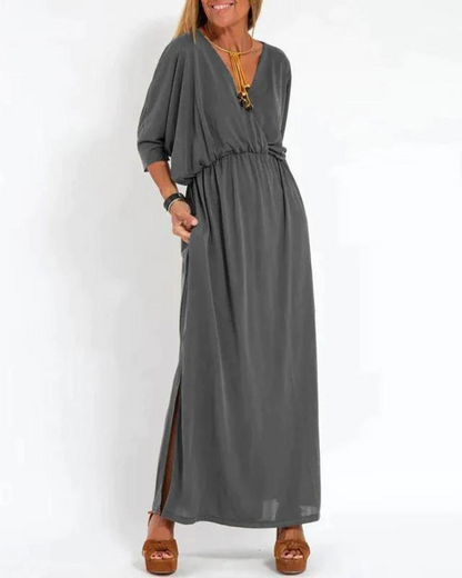 Women's Maxi Dress With Side Pockets