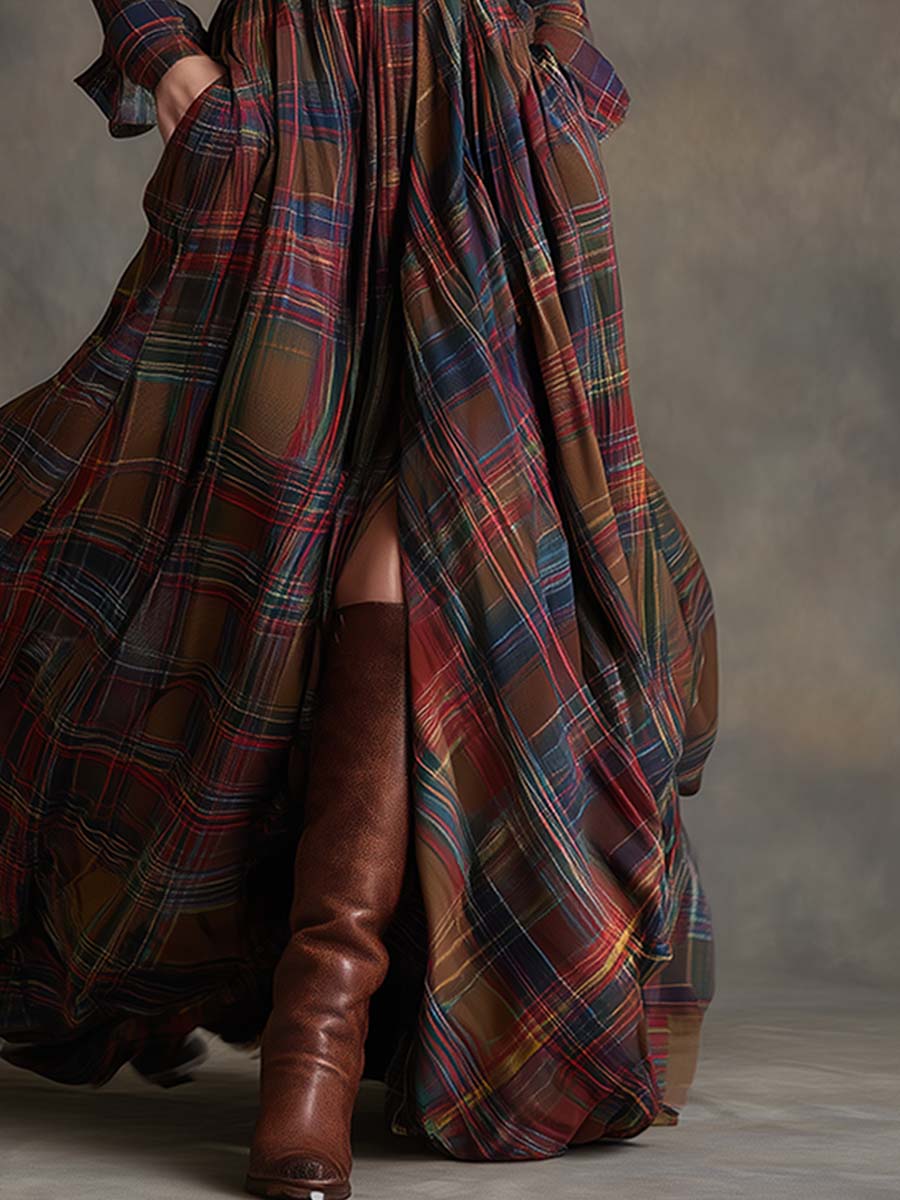 Women's Button Up Shirt Dress