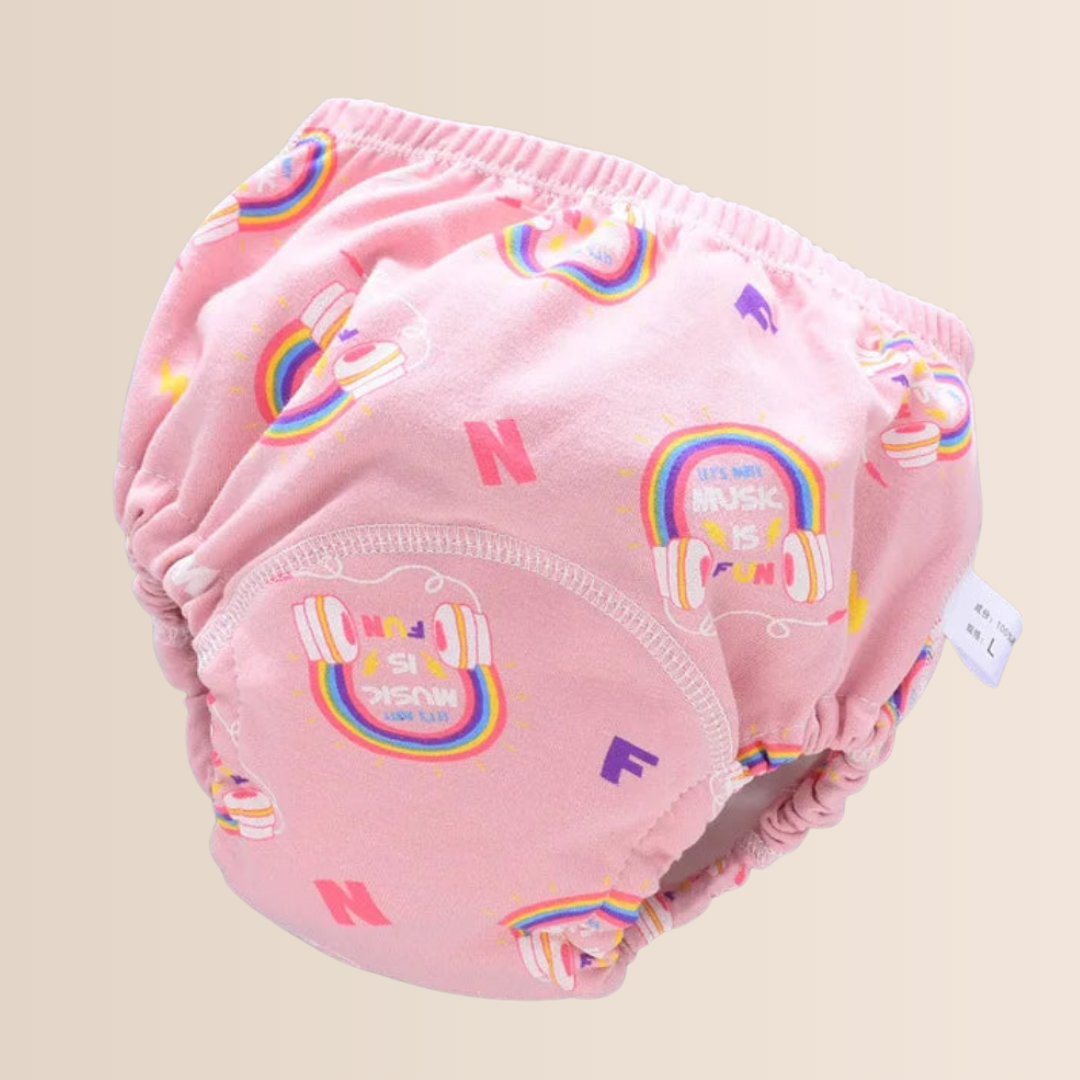 Cotton Baby Training Pants 6-Layer Reusable