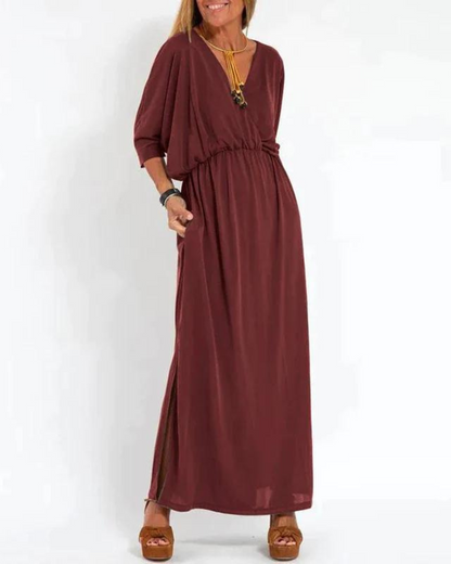 Women's Maxi Dress With Side Pockets