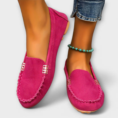 Women's Stitched Slip-On Loafers