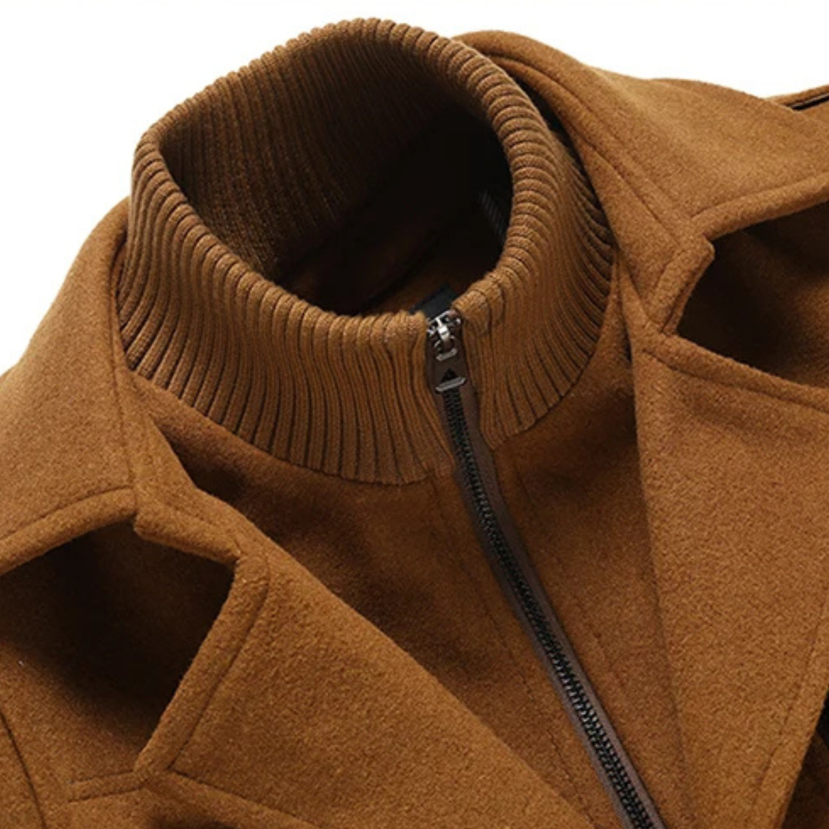 Ellendale Men's Wool Blend Long Winter Overcoat