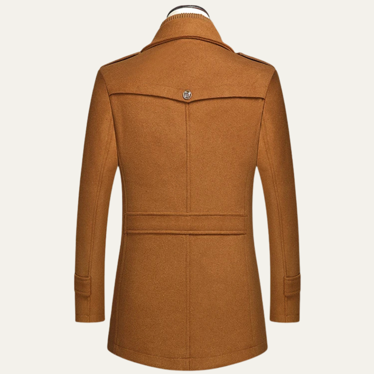 Ellendale Men's Wool Blend Long Winter Overcoat