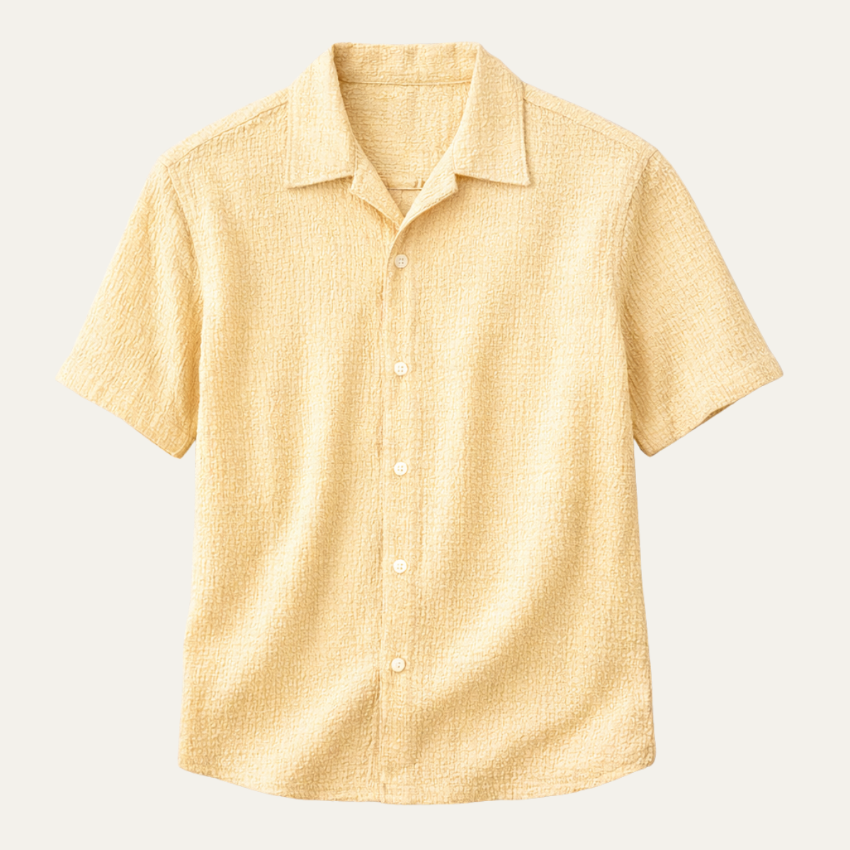 Men's Casual Button-Up Shirt - Fashinoza