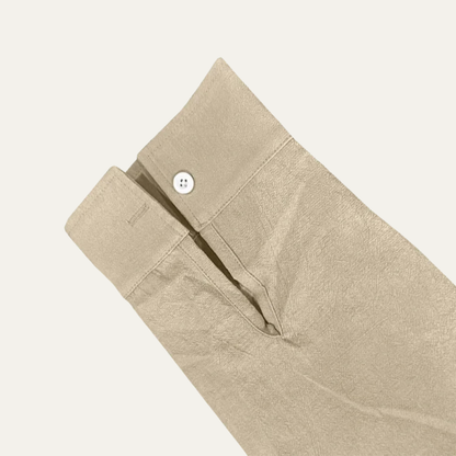 Mens Linen Two Piece Set Shirt And Pants