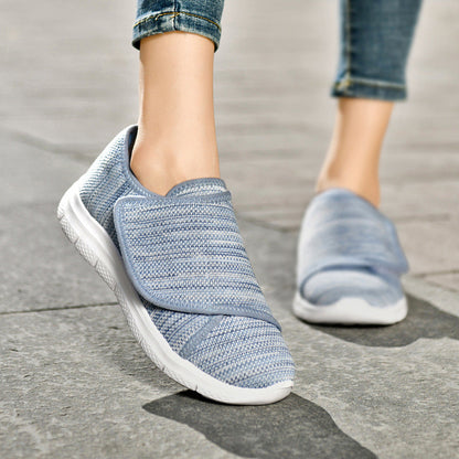 Orthopedic Diabetic Walking Shoes for Women with Wide Width and Adjustable Strap