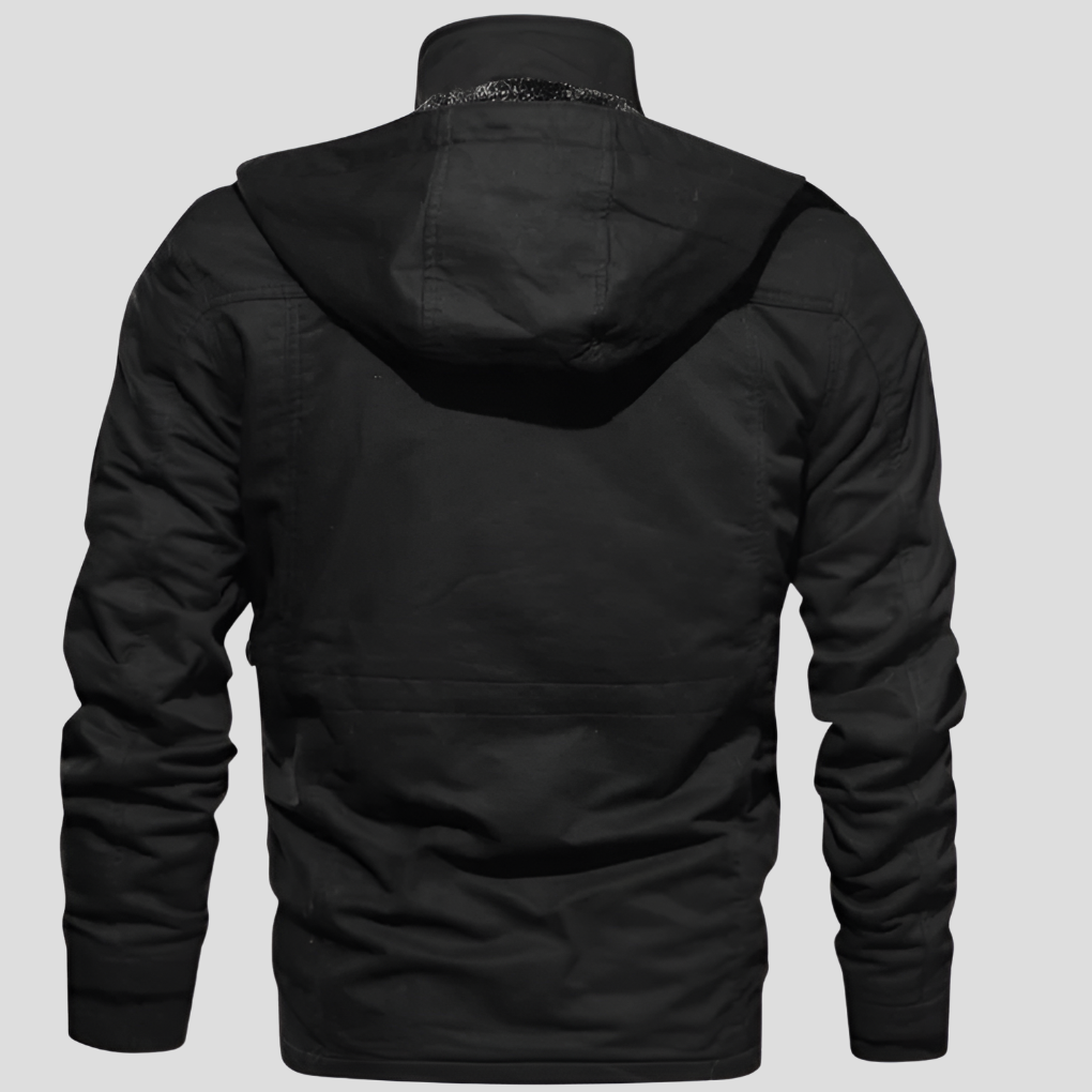 Men's Windbreaker Jacket Wind Resistant Warm