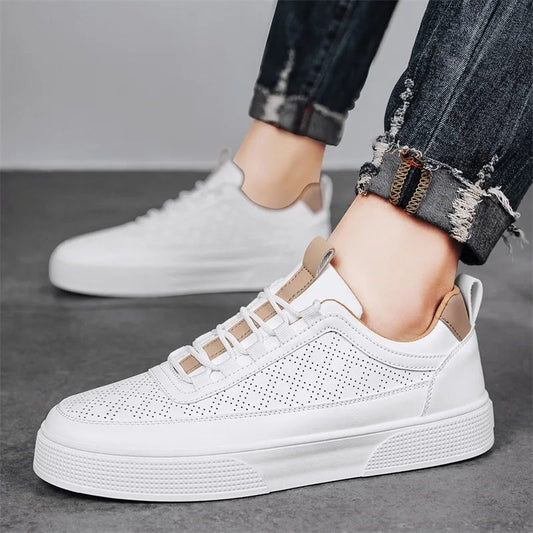 Leather Shoes Comfortable Timeless Urban Style - Fashinoza
