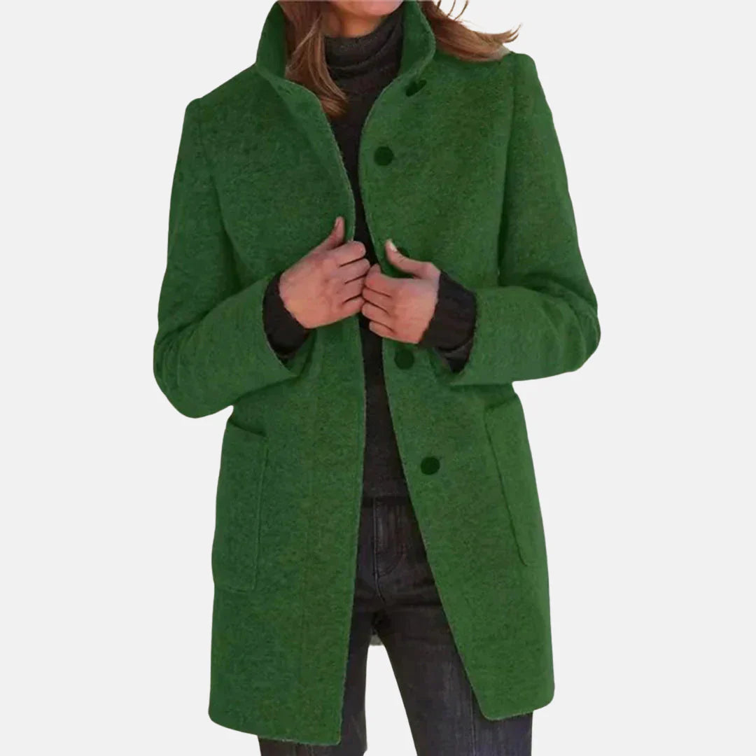 Tweed Coat Classic Brown