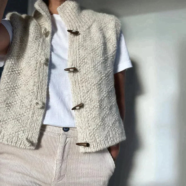 Anja Women's Sleeveless Cardigan - 
Fashinoza